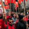 Photos: Socialists, Progressives, Unions Take To The Streets For May Day